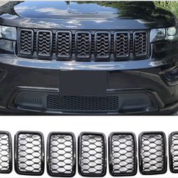 2017-2021 Jeep Grand Cherokee Mesh Front Grill Inserts