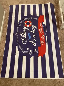 Sailor Baby shower banner