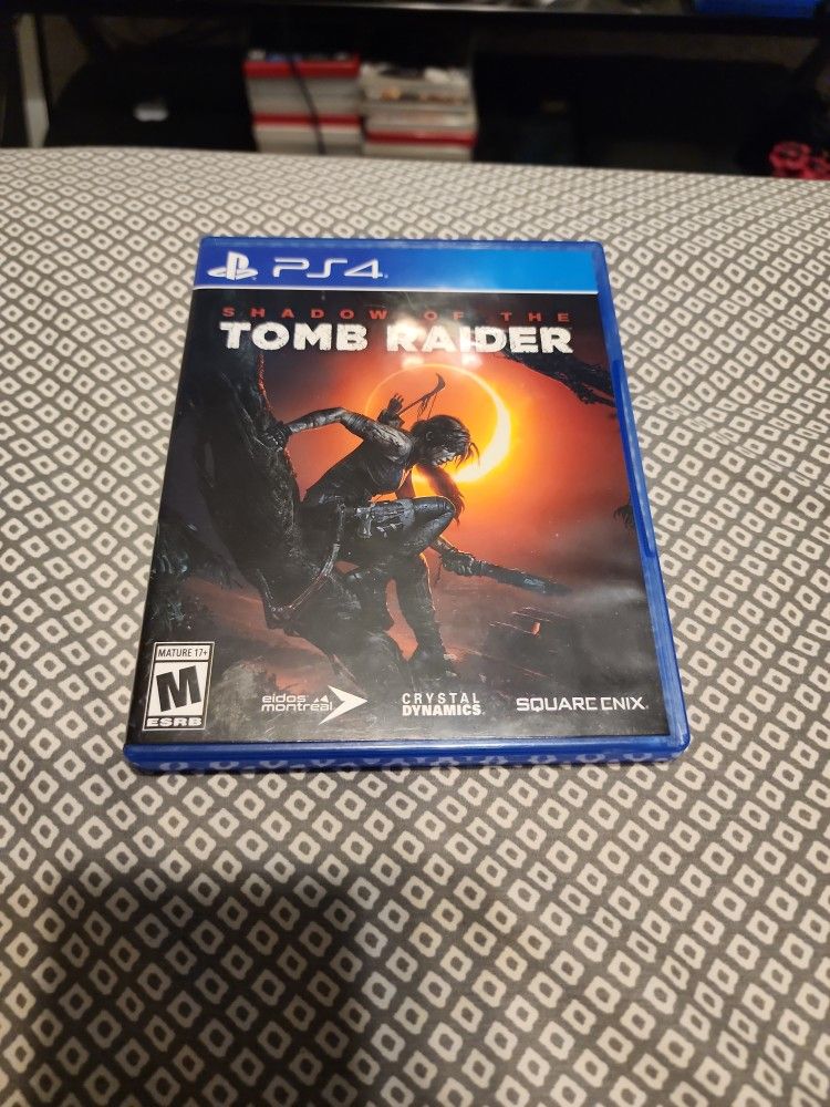 Ps4 Game Shadow Of The Tomb Raider