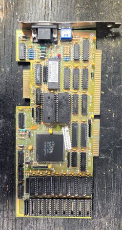 Vintage Western Digital WDC VGA Graphics Card  - North Glendale