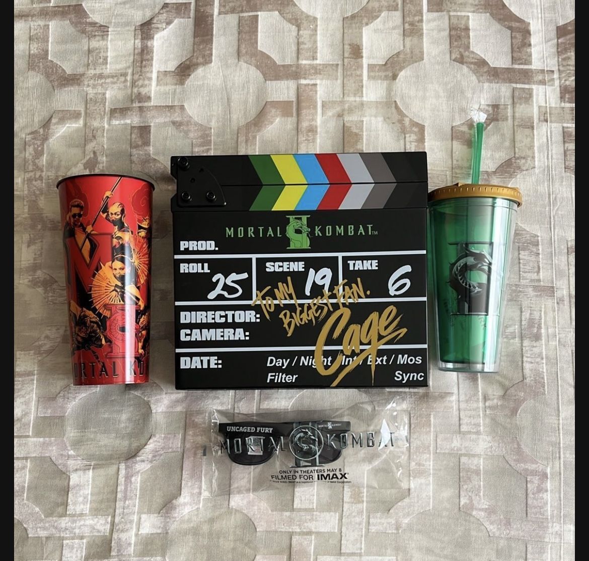 Mortal Kombat 2 - Cinemark Promo Merchandise