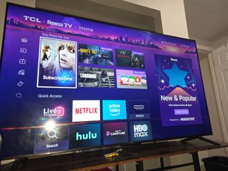 65 inch TCL smart tv