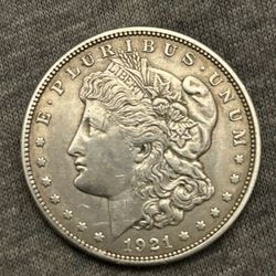 One Dollar US Silver Morgan 