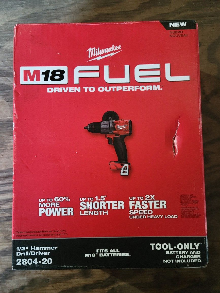 Milwaukee M18 FUEL 1/2 Hammer Drill