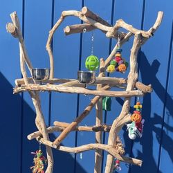 Large Parrot Play Tree … Huge And Perfect For 1 Or More Med To Large Parrots!!