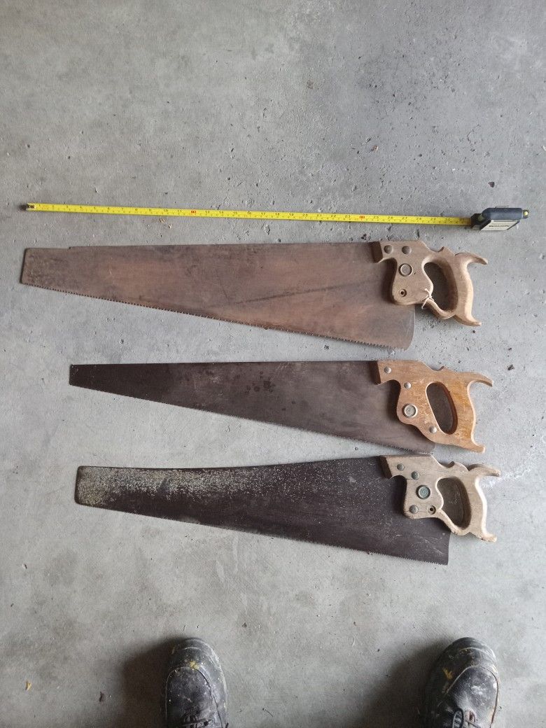 Old Hand Saws