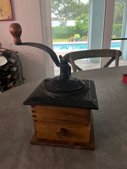 Antique Manual Coffee Grinder