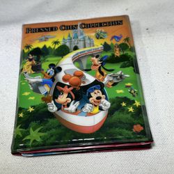 Walt Disney World Pressed Coin Penny Quarter Collection Book - 41 Coins