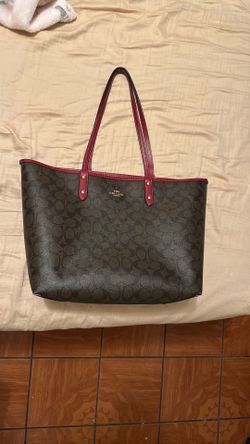 Large coach city tote