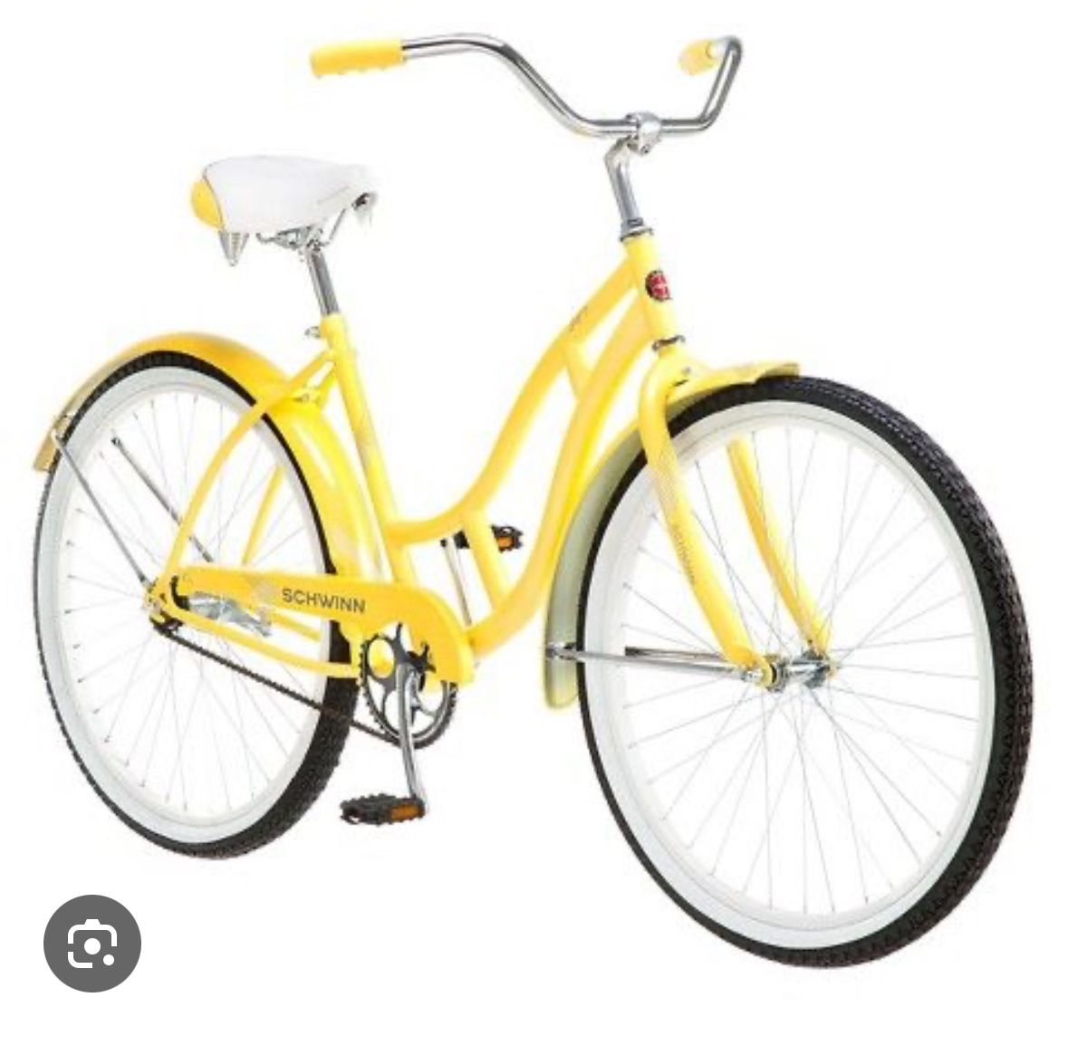 Schwinn Womens Legacy 26" Cruiser Bike- Yellow