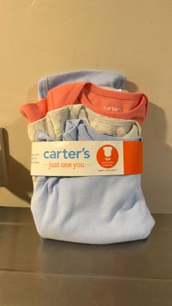 Carter’r just one you 4pk short- sleeve bodysuits  6m