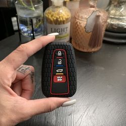 SNUGFIT Brand Black Silicone Smart Key Fob Cover