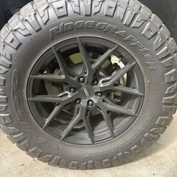 Rims and tires pkg for sale