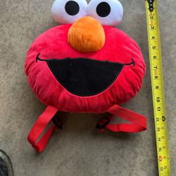 Elmo Backpack.  