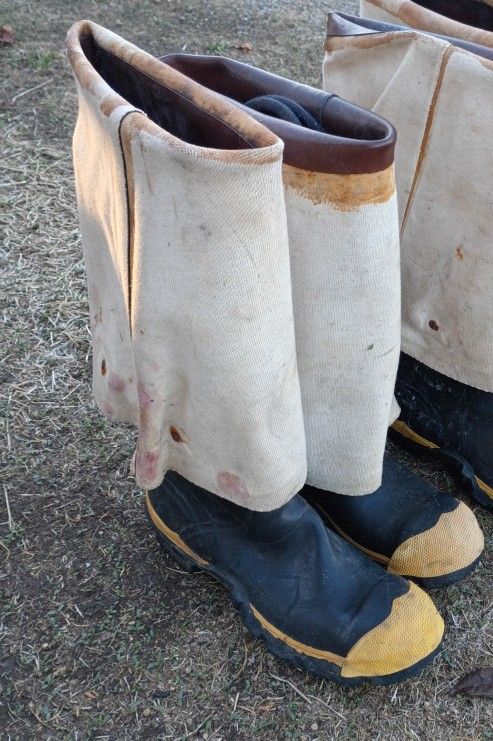 Vintage Ranger Firemans boots,
