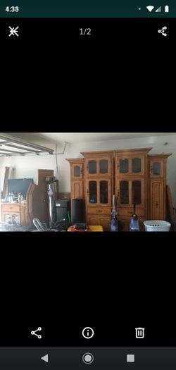 Big intertainment center -