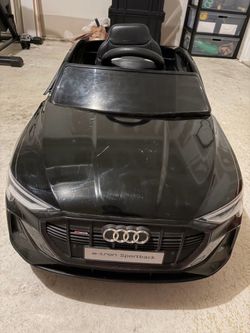 Audi toddler ride on car