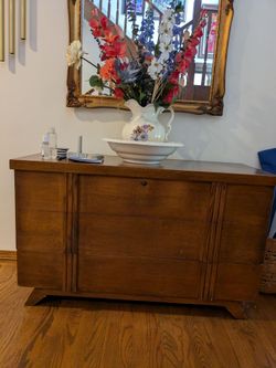 1950s cedar chest.
