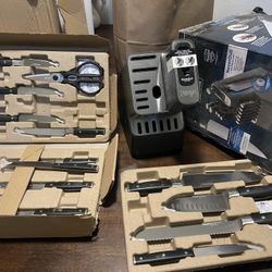 Ninja Foodi NeverDull Premium 14pc German Stainless Steel Knife System & Built-in Sharpener