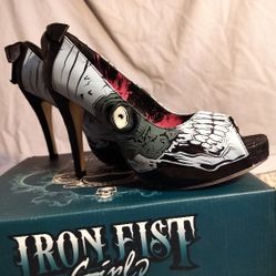 Limited Edition Glow In The Dark Zombie Stomper Heels