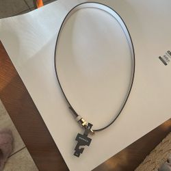 Coach Belt In Cream O/S