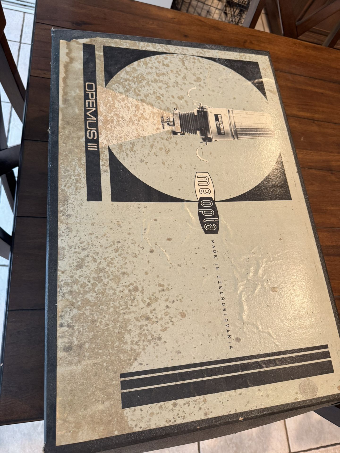 Opemus III 2¼ × 2¼ Enlarger