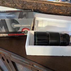 Prinz / Rexatar 300mm f/4 Telephoto Lens – New Old Stock
