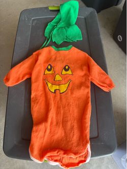 Baby Pumpkin Costume