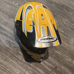 Yellow Color Motorcycle Helmet For Adults 