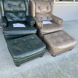Leather chairs free (in store)
