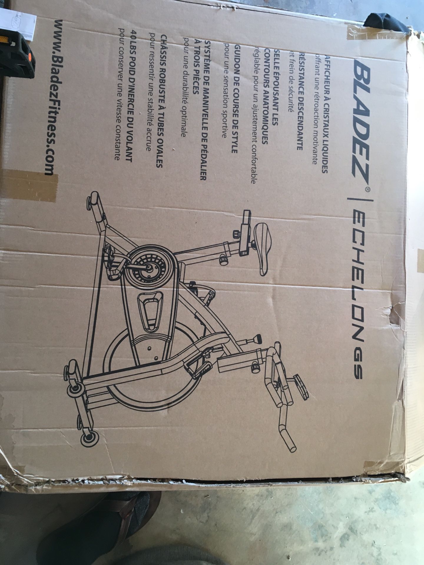 Bladez Echelon gs indoor cycle