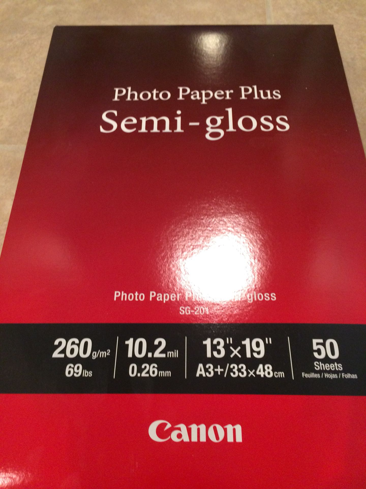Canon Photo Paper Plus Semi-Gloss 13x19 New