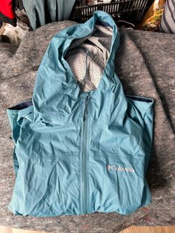 Columbia Hooded Rain Jacket - XL/TG   Omnitech