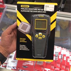 General Painless Moisture Meter $29.99