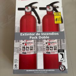 Twin Pack NEW Kiddie Fire Extinguisher 