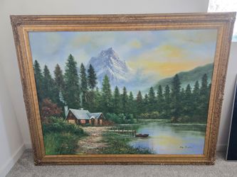 Large M.Austin Original Oil Painting