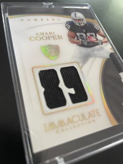 Jersey Touch Amari Cooper Card 