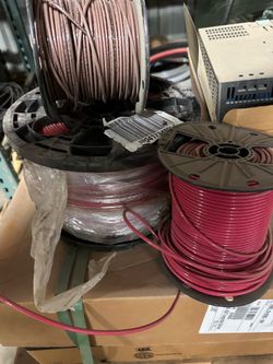 Electrical Wire Lot – 1000 FT Fire Alarm Cable + 4 Southwire THHN Copper Spools