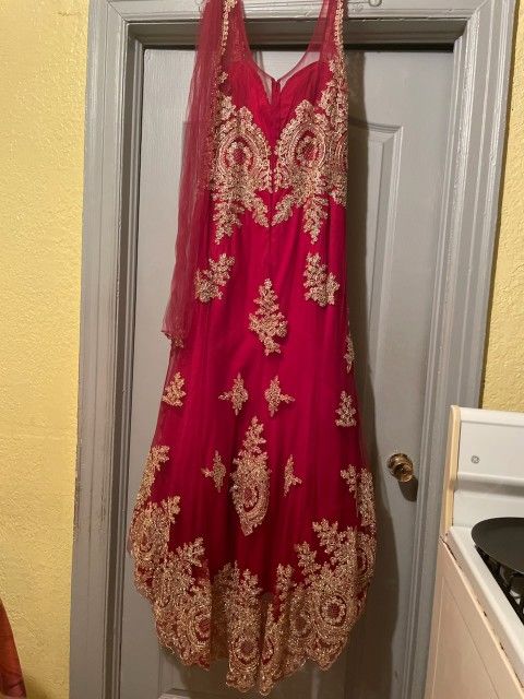 Red Dress  & Accessories