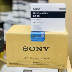 Sony FX30 Camera Bundle