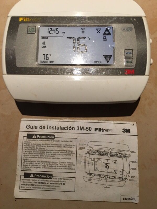 Thermostat Filtrete 3M for Sale in Chicago, IL OfferUp