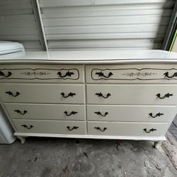 Vintage Vanity Bedroom Dresser Set