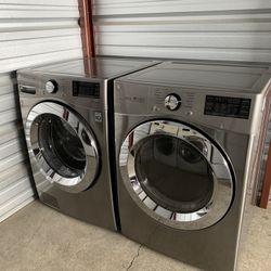 LG Steam Washer And Dryer 
