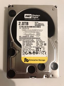 WD WD20EZRZ 2TB Hard Disk Drive with Windows 10 Pro 64-Bit Pre-Installed.