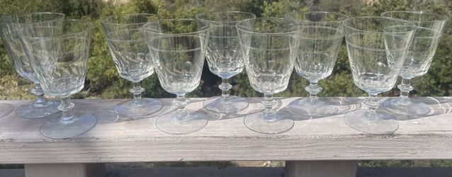 Vtg Arcoroc France Arctic 15pc Glassware Set