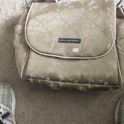 Baby Girls Diaper Bag With Changing Pad