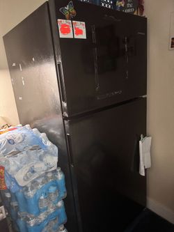 Almost Brand New All BlackAmana Refrigerator