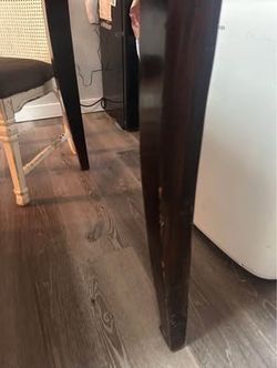 Library-dining table & 6 chairs