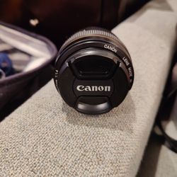 Canon 50mm 1.4 With Uv Filter
