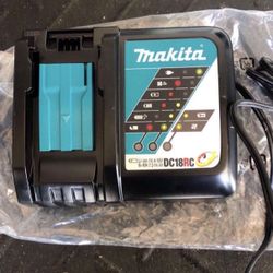 Unused Brand New Makita Battery Charger Dc18rc